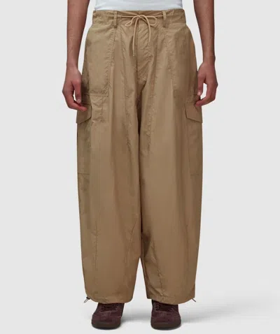 Frizmworks Nylon Cargo Balloon Pant In Beige