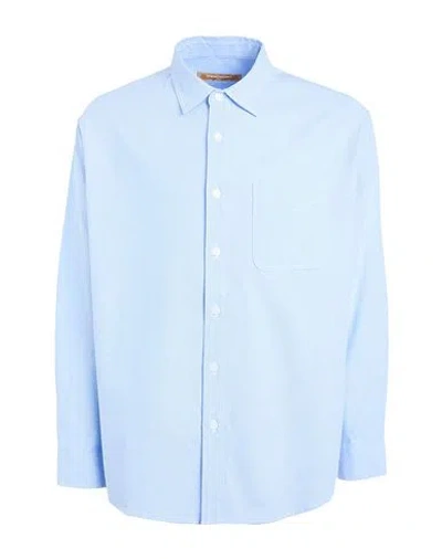 Frizmworks Original Garments Man Shirt Sky Blue Size L Cotton, Polyester