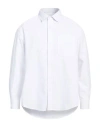 Frizmworks Original Garments Man Shirt White Size Xl Cotton, Polyester In White