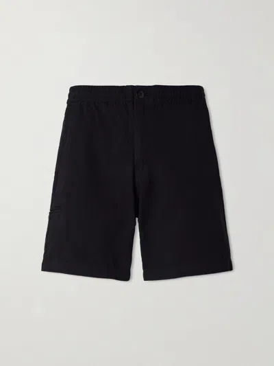 Frizmworks Straight-leg Cotton-twill Shorts In Black