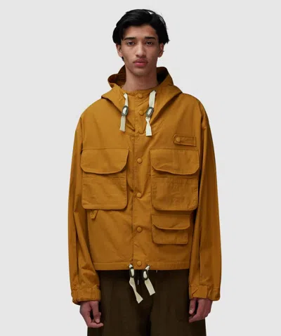 Frizmworks Wading Hooded Parka Jacket In Mustard