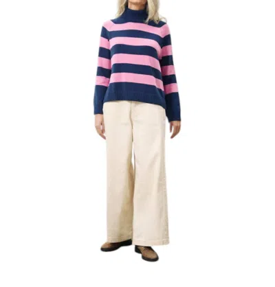 Frnch Aggie Sweater 80 In Bleu In Multi
