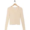 Frnch Ainoa Button-up Sweater In Neutral