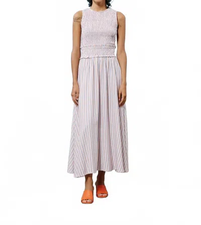 FRNCH ALEXIANE DRESS IN BRIQUE