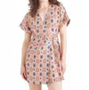 Frnch Alyha Mini Dress In Rose In Pink