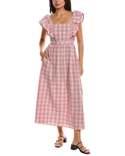 Frnch Ambre Midi Dress In Multi