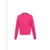 FRNCH ANJALI DROP SHOULDER KNIT IN FUCHSIA FROM