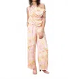 Frnch Annissa One Shoulder Top In Fleurs Edition In Multi