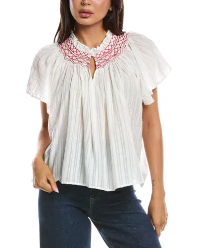 Frnch Aster Top In White