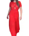 Frnch Beach Set In Red