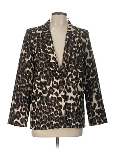 Frnch Blazer Jacket In Brown