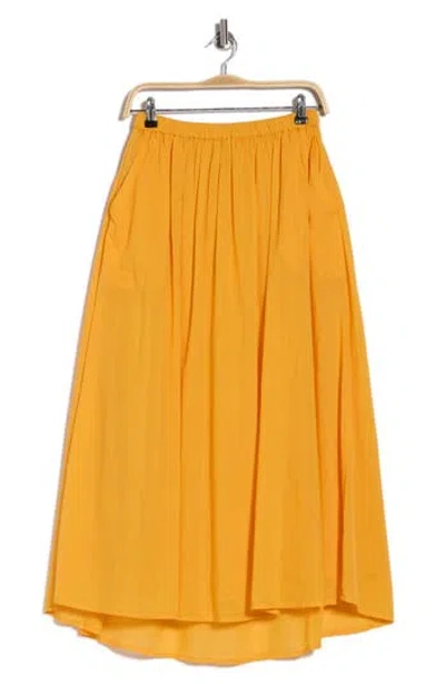 Frnch Calista Woven Skirt In Yellow
