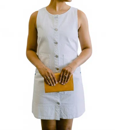 Frnch Calypso Mini Dress In White