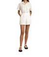Frnch Doris Short In Blanc In White