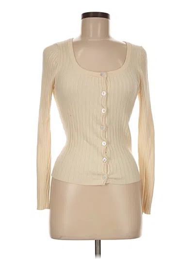 Pre-owned Frnch Cardigan Sweater In Ivory