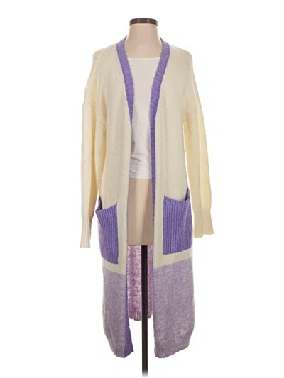 Pre-owned Frnch Cardigan Sweater In Purple