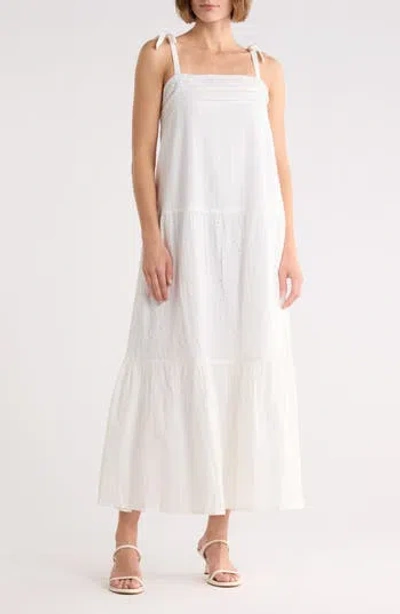 Frnch Carlo Tie Strap Dress In Multi
