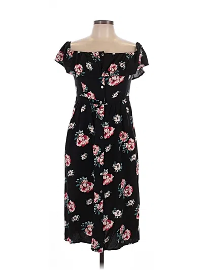 Pre-owned Frnch Casual Dress In Black