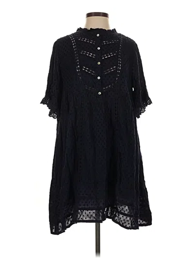 Pre-owned Frnch Casual Dress In Black