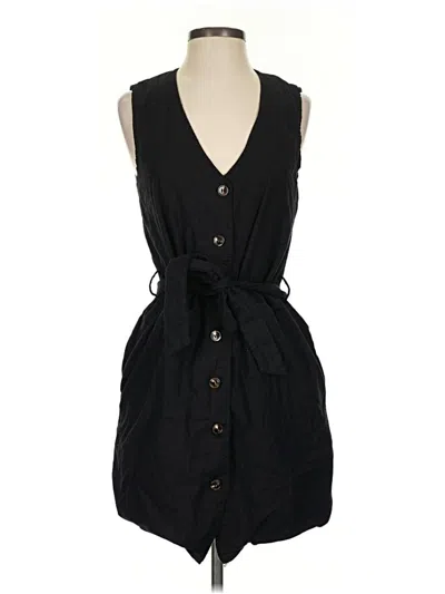 Pre-owned Frnch Casual Dress In Black