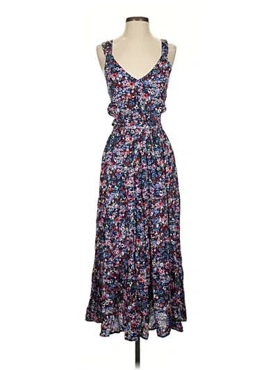 Pre-owned Frnch Casual Dress In Blue
