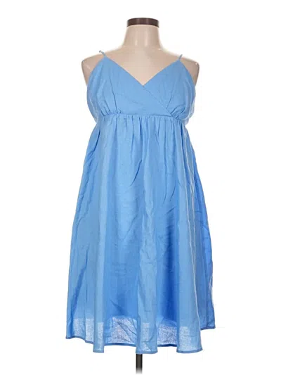Pre-owned Frnch Casual Dress In Blue