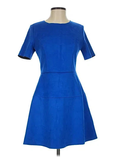 Pre-owned Frnch Casual Dress In Blue