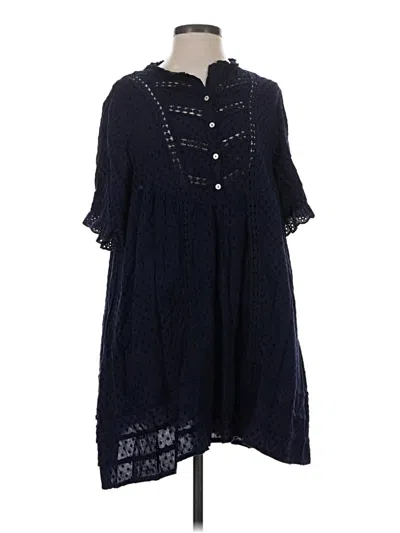 Pre-owned Frnch Casual Dress In Blue