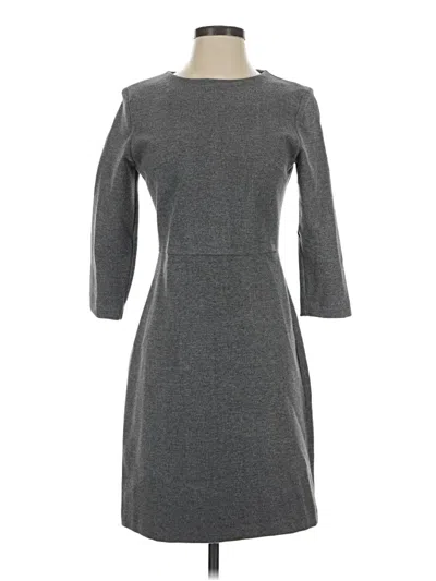 Pre-owned Frnch Casual Dress In Gray