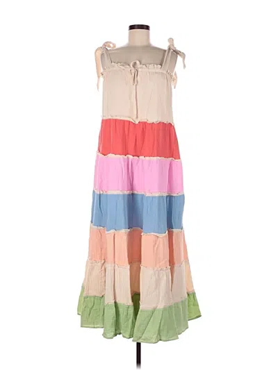 Pre-owned Frnch Casual Dress In Orange