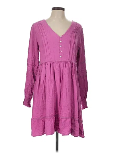 Pre-owned Frnch Casual Dress In Purple
