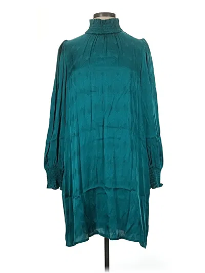 Pre-owned Frnch Casual Dress In Teal