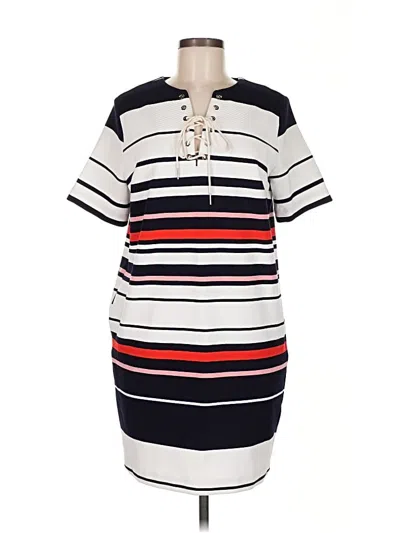 Pre-owned Frnch Casual Dress In White
