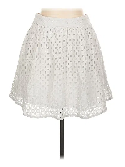 Pre-owned Frnch Casual Skirt In White