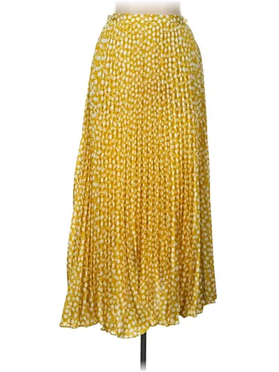 Pre-owned Frnch Casual Skirt In Yellow