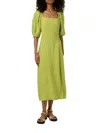 Frnch Celine Dress In Green In Green
