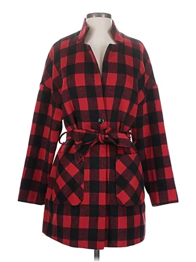 Pre-owned Frnch Coat In Red