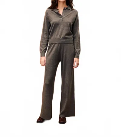 Frnch Cosse Pants In Taupe In Brown
