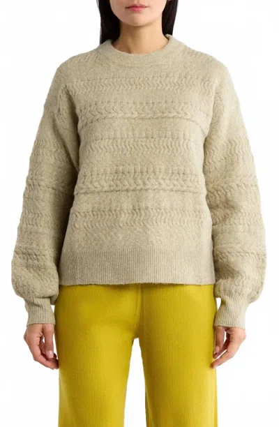 Frnch Cristina Sweater In Vert In Neutral