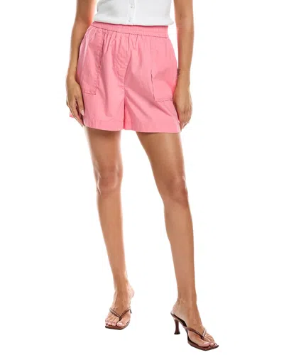 Frnch Cyana Woven Short In Pink