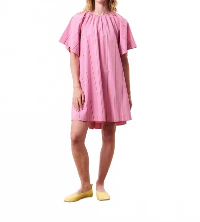 Frnch Doris Dress In Violine In Pink