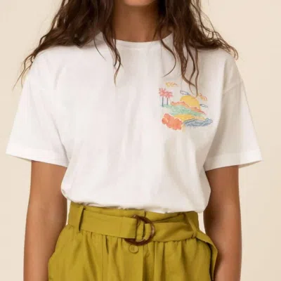 Frnch Dory Top In White