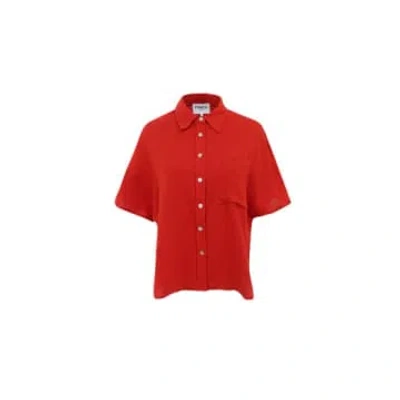 Frnch Elanore Blouse In Red