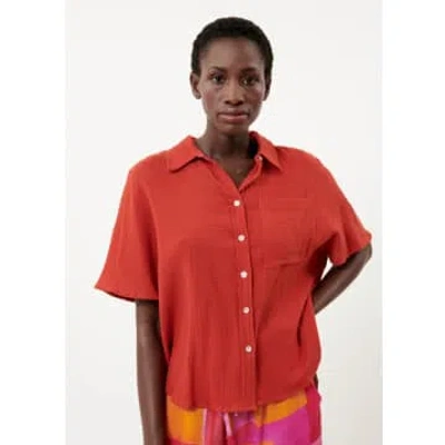 Frnch Elanore Blouse In Red