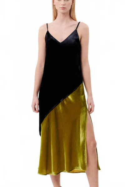 Frnch Engy Dress In Blue Marine