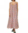 Frnch Peniel Maxi Dress In Soleil In Pink