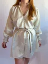 Frnch Galley Mini Dress In Beige