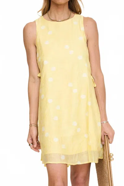 Frnch Isabella Dress In Pale Yellow