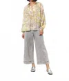 Frnch Isnelle Shirt In Cachemire In Multi