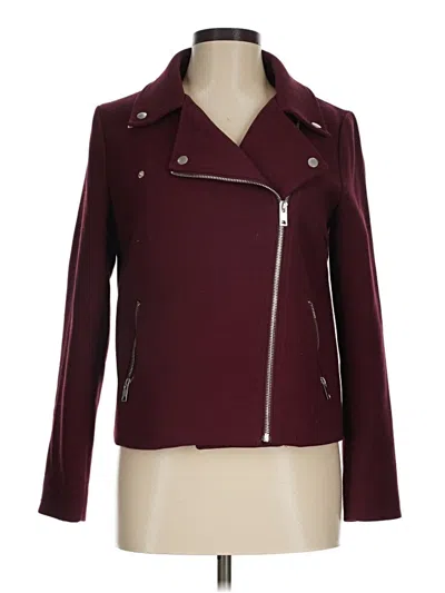 Pre-owned Frnch Jacket In Burgundy